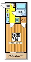 TフラッツⅡの間取り画像