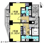 プラトリエ北新宿の間取り画像