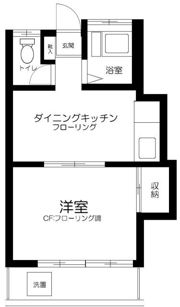 ときわ荘の間取り画像