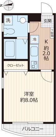 ヴァンヴェール白金の間取り画像