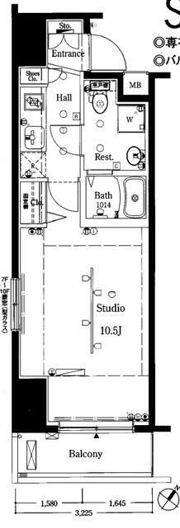 アーバイル日本橋小伝馬町の間取り画像