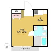 ソレイユ中落合の間取り画像