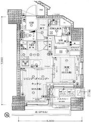 モナーク錦糸町親水公園の間取り画像