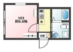 BRICKS四谷の間取り画像