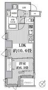 エムズサニーパレス月島の間取り画像