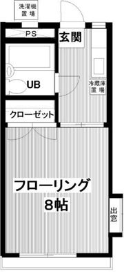 ラヴィクレールⅠの間取り画像
