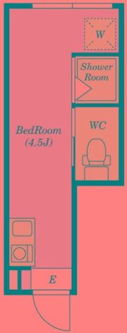 サークルハウス太子堂の間取り画像