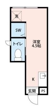 サークルハウス太子堂の間取り画像