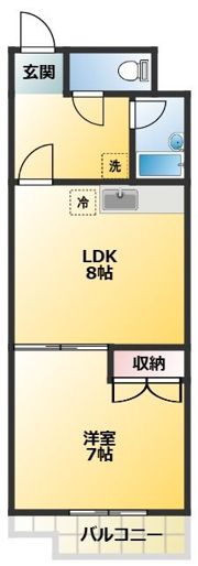 パークサイドマンション松が丘の間取り画像