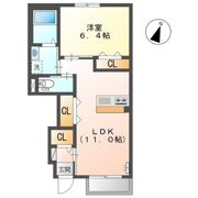 サン メゾンAの間取り画像