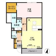 Gardens Ⅱの間取り画像