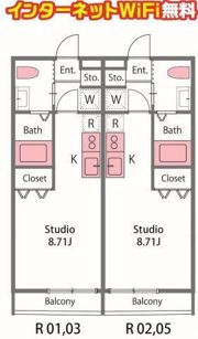 ジュリアスコートの間取り画像