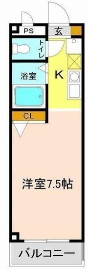 プラチナコート56番館の間取り画像