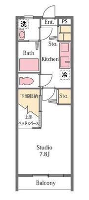 サンティエの間取り画像