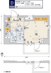 スカイコートパレス両国弐番館の間取り画像