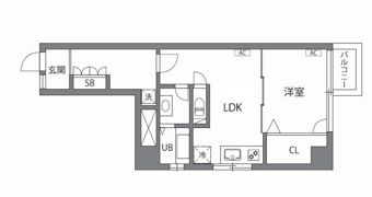 秋山ビルの間取り画像