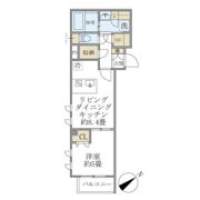 コンポジット早稲田鶴巻町の間取り画像