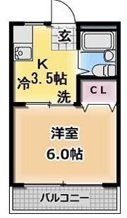 ルミエール中井の間取り画像