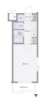 ルーブル新宿西落合七番館の間取り画像