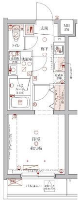 クレヴィスタ常盤台の間取り画像