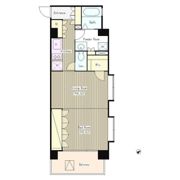 コートラクリア京橋の間取り画像