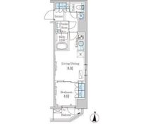 パークアクシス錦糸町ヴェールの間取り画像