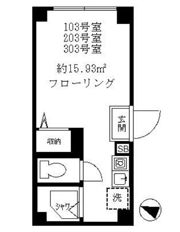 プレシャス方南町の間取り画像