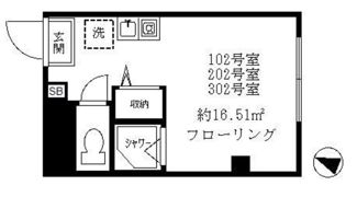 プレシャス方南町の間取り画像