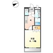 コンフォール白水の間取り画像