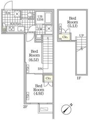 BRICK RESIDENCE 目黒本町の間取り画像