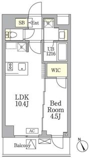 AIFLAT馬込の間取り画像