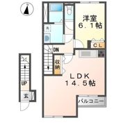 プランドールの間取り画像