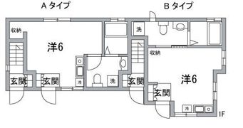 若宮ハウスの間取り画像