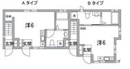 若宮ハウスの間取り画像
