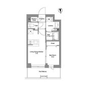 コンフォリア戸越公園の間取り画像