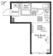 ヴァンテジオ目黒unoの間取り画像