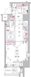 ラグディア北新宿の間取り画像