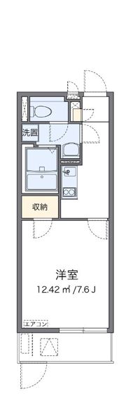 クレイノ氷川の杜の間取り画像