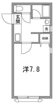 コンフォート赤坂Ⅰの間取り画像