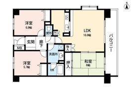 第一業平マンションの間取り画像