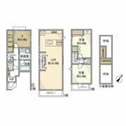 鵜の木戸建の間取り画像