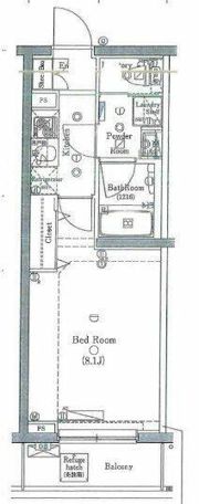 ディップス南六郷の間取り画像