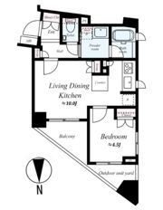 コンフォルテハイム池袋の間取り画像