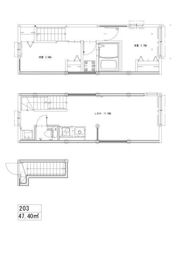 ソルナクレイシア三鷹Ⅱの間取り画像