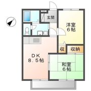 ハイツサンシティー保城の間取り画像