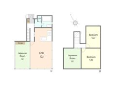 鴻巣市中井戸建の間取り画像