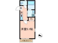 ココハイム鶴見の間取り画像