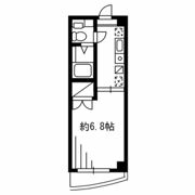 F．S．C．新宿マンションの間取り画像