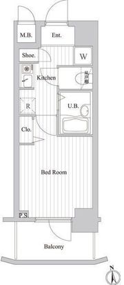 サンテミリオン東麻布の間取り画像