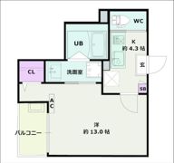 Jack fujimiⅠの間取り画像